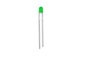 MULTICOMP PRO MP008246 LED, Green, Through Hole, T-1 (3mm), 2 mA, 1.8 V, 572 nm