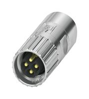 PHOENIX CONTACT 1629046 Circular Connector, M-Series Circular Connector, Cable Mount Plug, 3 Contacts