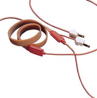 OMEGA SRT051-080LSE Surface Heater, Tape, 209 W, 4.3 W/in², 2-Prong Moulded Separable Plug, 120 VAC, SRT Series
