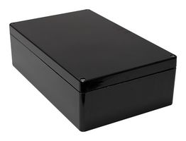 HAMMOND 1590ZGRP243BK Plastic Enclosure, Wall Mount, Polyester (PET), Glass Fibre Reinforced, 400 mm, 250 mm, 120 mm