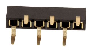 WURTH ELEKTRONIK 61300415721 PCB Receptacle, Board-to-Board, 2.54 mm, 1 Rows, 4 Contacts, Through Hole Straight