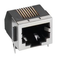 WURTH ELEKTRONIK 615008143521 Modular Connector, RJ45 Jack, 1 x 1 (Port), 8P8C, Cat3, Through Hole Mount