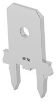 TE CONNECTIVITY 2376595-2 PCB Terminal, 6.35mm x 0.8mm, 0.25" x 0.032", Nickel, 1.5 mm, Tin, FASTON 250 Series