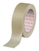 TESA 04349-00003-00 Masking Tape, Crepe Paper, Buff, 50 m x 38 mm
