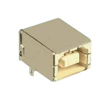 AMPHENOL COMMUNICATIONS SOLUTIONS 61729-0021BLF USB Connector, USB Type B, USB 2.0, Receptacle, 4 Ways, Through Hole Mount, Right Angle