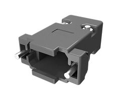 AMPHENOL COMMUNICATIONS SOLUTIONS 8630CH09M3LF D Sub Backshell, DE, 180°, Thermoplastic Body