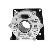 LEM IN 200-S Current Sensor, High Precision, Closed Loop Flux Gate, 200A, ±15V, Wide Temperature Range, IN Series