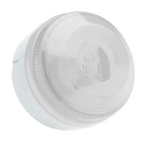 MOFLASH SIGNALLING X195-05WH-SB-05 Beacon, Continuous/Flashing, Transparent, 265 VAC, IP65, 104 mm x 73 mm, X195 Series