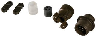 ITT CANNON MS3101F14S-2P Circular Connector, MIL-DTL-5015 Series, MS3101 Series, Cable Mount Receptacle, 4 Contacts