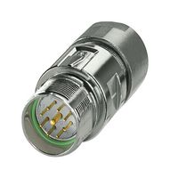 PHOENIX CONTACT 1629122 Sensor Connector, M23 PRO Series, M23, Male, 8 Signal + 1 Power Positions