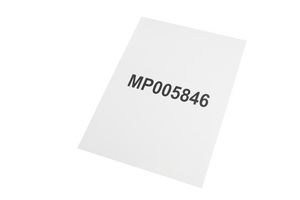 MULTICOMP PRO MP005846 Label, Self Adhesive, 210 mm, 297 mm, Polyester, White