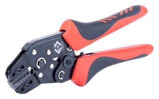 CK TOOLS T3692A Crimp Tool, Ratchet, 0.14mm - 2.5mm² Small Bootlace Ferrules