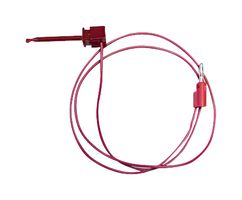 MUELLER ELECTRIC BU-1120-A-36-2 Grabber to Banana Plug Test Lead, Miniature Hook Clip, 4mm Stackable Banana Plug, 36 ", 914.4 mm