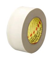 3M 361, WHITE, 55M X 50MM Tape, Glass Cloth, White, 55 m x 50 mm