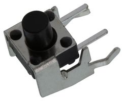 C&K COMPONENTS PTS645VL58-2 LFS Tactile Switch, PTS645 Series, Side Actuated, Through Hole, Round Button, 130 gf, 50mA at 12VDC