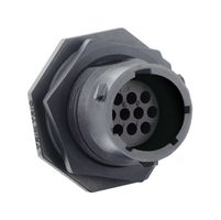 SOURIAU-SUNBANK / EATON UTSX71210P Circular Connector, Standard Circular Connector, TRIM TRIO UTSX Series, Jam Nut Receptacle