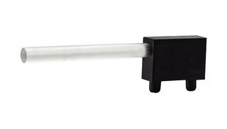 DIALIGHT 51512511181F Light Pipe, 1.181 ", 1 Pipes, Circular, Press Fit, Transparent, 515 Series