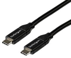 Startech 2m USB-C to USB-C Cable With 5A PD - USB 2.0 USB-IF Certified