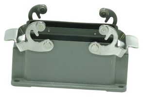 MULTICOMP PRO MP009407 Heavy Duty Connector, Base, Bulkhead Mount, Side Entry, Aluminium Body, 2 Lever, 16B