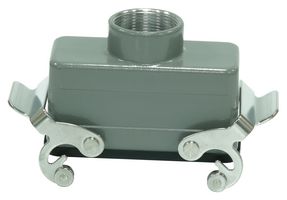 MULTICOMP PRO MP009411 Heavy Duty Connector, Base, Cable Mount, Top Entry, Aluminium Body, 2 Lever, 16B