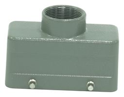 MULTICOMP PRO MP009413 Heavy Duty Connector, Hood, Top Entry, Aluminium Body, 2 Lever, 16B