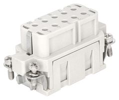 MULTICOMP PRO MP009520 Heavy Duty Connector, MP-HA INSERTS, Insert, 10+PE Contacts, 10A, Receptacle