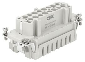 MULTICOMP PRO MP009570 Heavy Duty Connector, MP-HE INSERTS, Insert, 16+PE Contacts, 16B, Receptacle