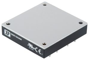 XP POWER QSB15048WS15 Isolated Through Hole DC/DC Converter, ITE, Half Brick, 8:1, 150 W, 1 Output, 15 V