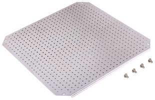 FIBOX MPMP ARCA 5050 Plate, Multiperforated, Mounting, Galvanised Steel