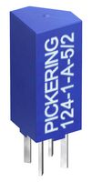 PICKERING 124-1-A-5/2 Reed Relay, SPST-NO, 5 VDC, 124 Series, Through Hole, 200 ohm, 500 mA