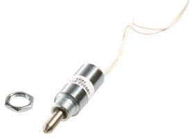 LEDEX 195202-237 Linear Solenoid, Pull, Continuous, 23.8 VDC, 4 N, 141.93 ohm, 4 W