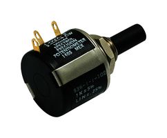 VISHAY 536B101 Rotary Potentiometer, 100 ohm, 10 Turns, Linear, 2 W, ± 5%, 536 Series