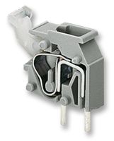WAGO 255-401 Wire-To-Board Terminal Block, 1 Ways, 28 AWG, 12 AWG, 2.5 mm², Push In