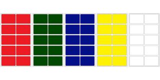 MULTICOMP PRO MP010406 Label, Self Adhesive, 50 mm, 75 mm, Paper, Multicolour