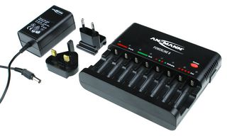 ANSMANN 1001-0006-UK Battery Charger, Desktop, NiCd, NiMH, EU, UK, 240V, Powerline 8 Series