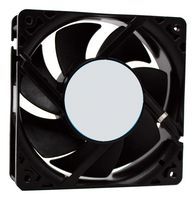 ORION FANS OA109EC-UR-1WBIP68A AC Axial Fan, 115V / 230V, Square, 120 mm, 38 mm, Ball Bearing, 106 CFM