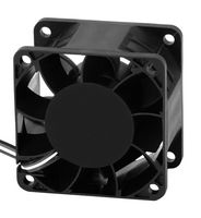 ORION FANS OD6038-12HBVXC DC Axial Fan, 12 V, Square, 60 mm, 38 mm, Ball Bearing, 67.8 CFM
