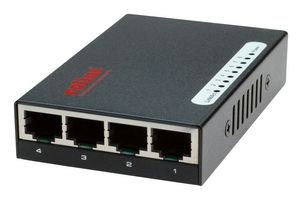 ROLINE 21.14.3134 Switch, 8 Ports, Fast Ethernet, Desktop, RJ45 x 8, 10Mbps, 100Mbps