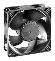 EBM-PAPST 8315100215 AC Axial Fan, 115V / 230V, Square, 120 mm, 38 mm, Ball Bearing, 56.54 CFM