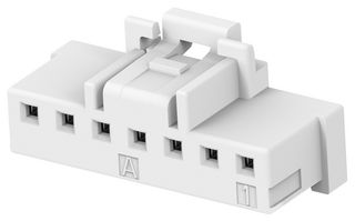 TE CONNECTIVITY 1-2232979-7 Rectangular Connector, Natural, Key A, SGI2.0 Series, 7 Contacts, Plug, 2 mm, IDC / IDT, 1 Row