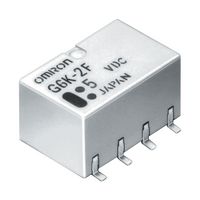 ARATAS G6K-2F-TR  DC12 Signal Relay, 12 VDC, DPDT, 1 A, G6K Series, Surface Mount, Non Latching