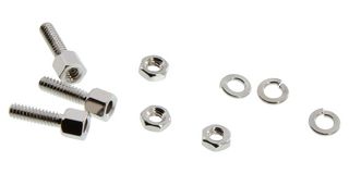 L-COM SDG400XS D Sub Jack Screw, SDG Series, 10.16 mm, #4-40