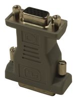 L-COM DMB601MF DVI to VGA Audio / Video Adapter, DVI-A Plug, D Sub High Density Receptacle
