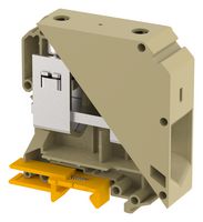 ELKAY KUT95/ BEIGE DIN Rail Mount Terminal Block, Feed Thru, 2 Ways, 2 AWG, 0000 AWG, 95 mm², Screw, 232 A