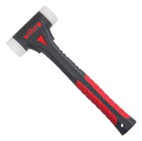 WIHA 44598 Hammer, Dead Blow, Soft Faced, Tough Fibre-glass Reinforced Plastic Handle, 40 mm Head