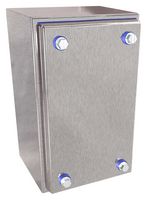 HAMMOND HYJ854SS Metal Enclosure, Junction Box, Stainless Steel, 202 mm, 124 mm, 102 mm, IP69, IP69K
