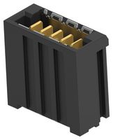 TE CONNECTIVITY - ERNI 354281-E Mezzanine Connector, Blindmate, Plug, 2 mm, 1 Rows, 5 Contacts, Surface Mount Straight