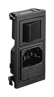 BULGIN LIMITED BZV01/Z0000/70 Un-Filtered IEC Power Entry Module, IEC C14, General Purpose, 10 A, 250 VAC, 2-Pole Switch