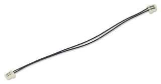 MULTICOMP PRO MP010811 FFC / FPC Cable, 2 Core, 0.8 mm, Opposite Sided Contacts, 1.97 ", 50 mm, Black