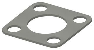 KEMTRON - TE CONNECTIVITY 93-22001 EMI Shielding Gasket, Conductive Sheet, Nickel Plated Graphite, 21.34mm L x 21.34mm W x 0.8mm D
